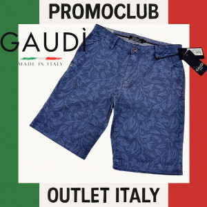 💙 Мъжки бермуди Gaudì UOMO, 100% памук, размер 28, Италия